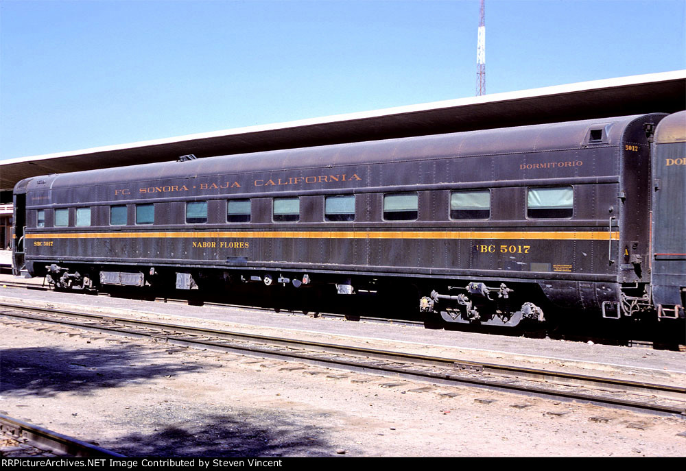 Sonora Baja California 14-4 sleeper SBC #5017 "Nabor Flores"